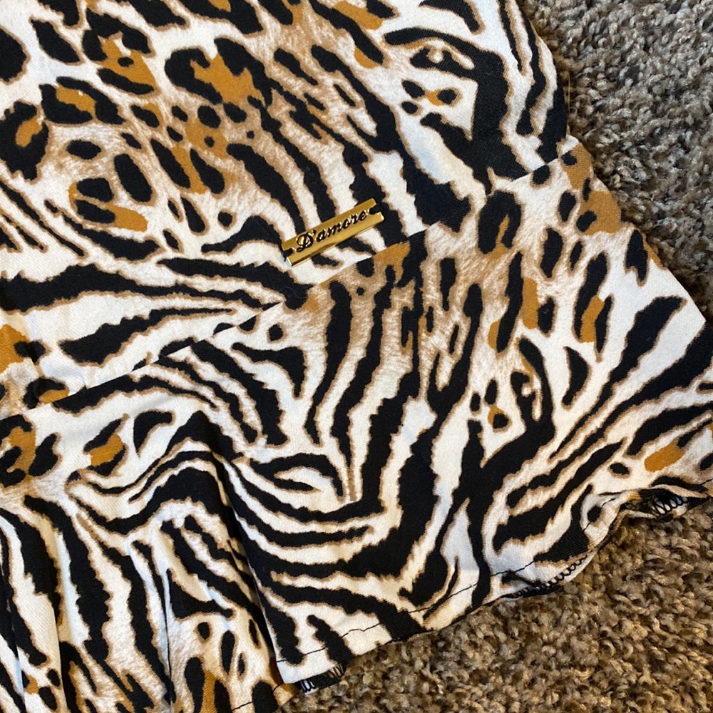 ANIMAL PRINT SKIRT - Picture 3 of 6